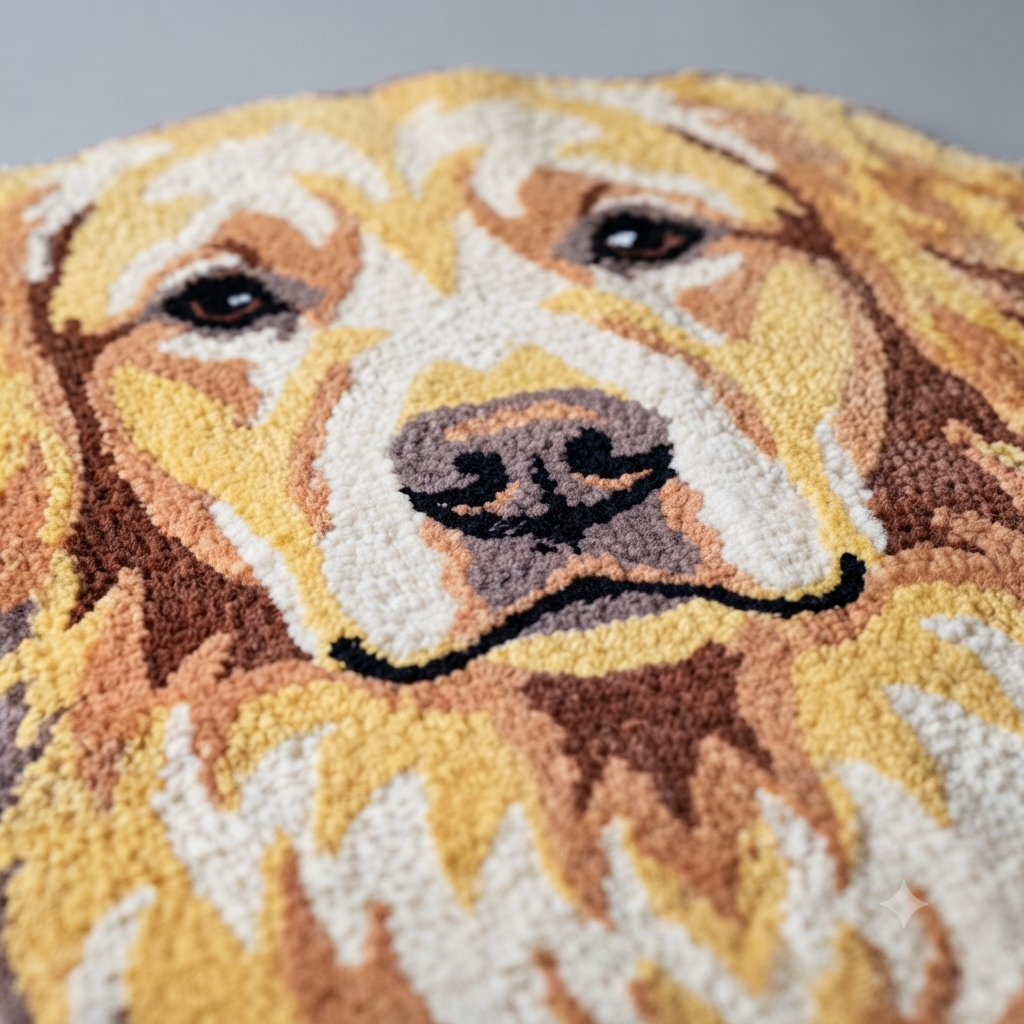 Golden Retriever Rug