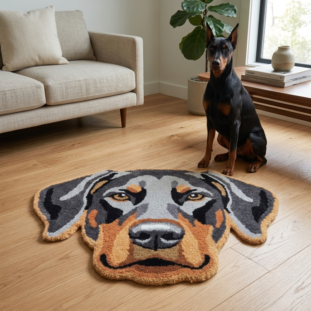 Doberman Rug