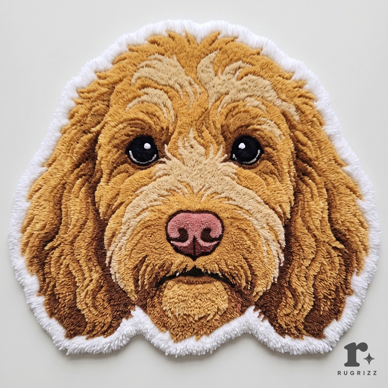 Goldendoodle Tufted Rug