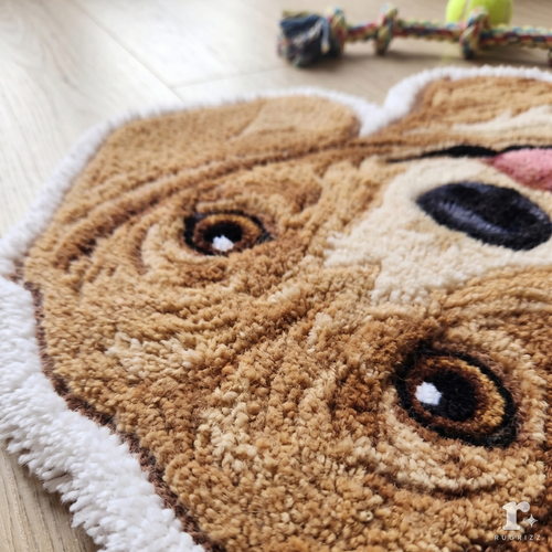 Personalised Miniature Dachshund Tufted Rug | Premium Handmade Dog Rug | Luxury Pet Lover Gift | RugRizz